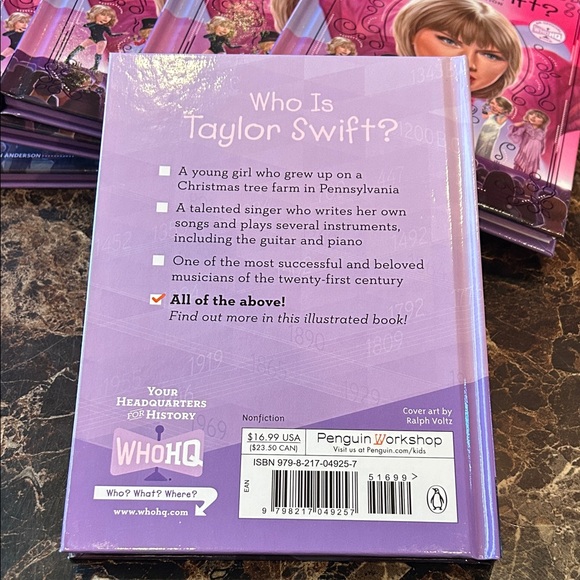 Taylor Swift New all 6 Books Set bundle - Picture 2 of 2